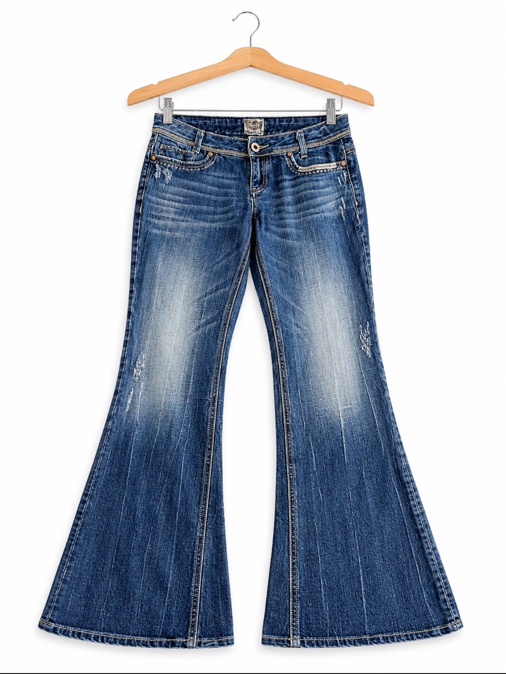 ReRock for Express Embellished Bootcut Jeans Y2K Women’s 10